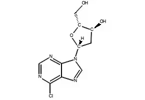 6-Chloropurine-2'-deoxyriboside structure, CAS 4594-45-0