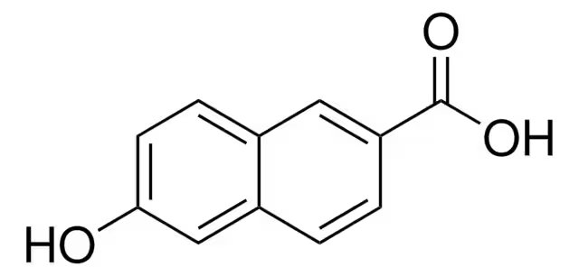 6-Hydroxy-2-naphthoic acid structure, CAS 16712-64-4