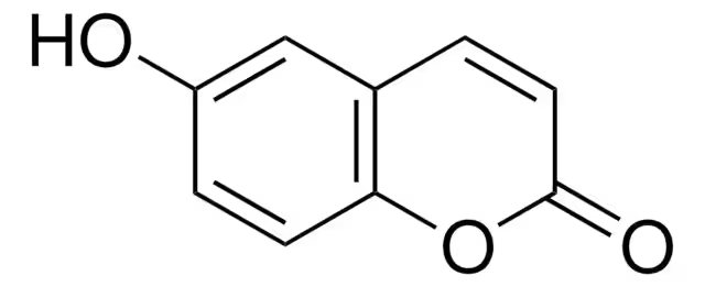 6-Hydroxycoumarin structure, CAS 6093-68-1