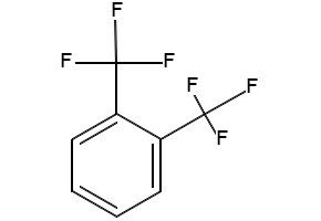 1,2-Bis(trifluoromethyl)benzene structure, CAS 433-95-4