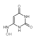 6-Hydroxylaminouracil structure, CAS 20555-88-8