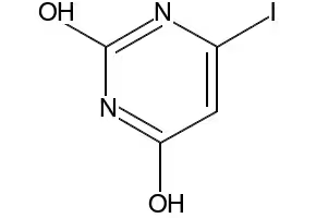 6-Iodouracil structure, CAS 4269-94-7
