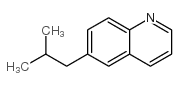 6-Isobutylquinoline structure, CAS 68141-26-4