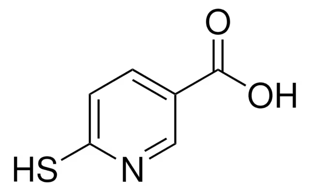 6-Mercaptonicotinic acid structure, CAS 92823-43-3