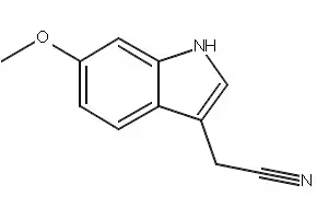 6-Methoxyindole-3-acetonitrile structure, CAS 23084-35-7