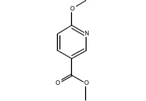 6-Methoxynicotinic acid methyl ester structure, CAS 26218-80-4