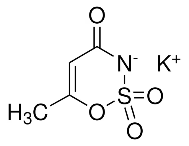 6-Methyl-1,2,3-oxathiazin-4(3H)-one 2,2-dioxide potassium salt structure, CAS 55589-62-3