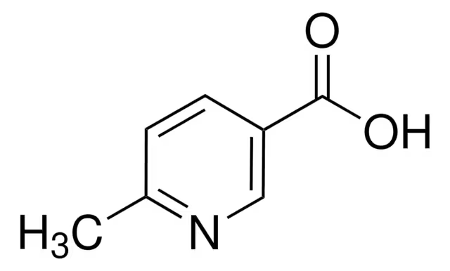 6-Methylnicotinic acid structure, CAS 3222-47-7