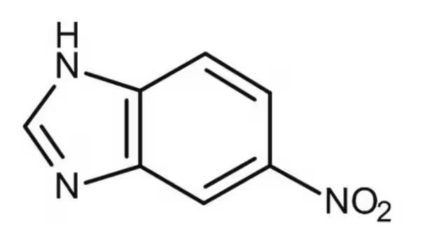 6-Nitrobenzimidazole structure, CAS 94-52-0
