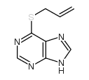 6-S-Allylthiopurine structure, CAS 5443-88-9