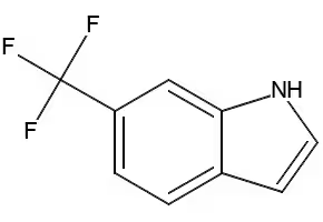6-Trifluoromethylindole structure, CAS 13544-43-9