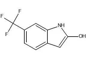6-Trifluoromethyloxindole structure, CAS 1735-89-3