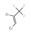 1,2-Dibromo-3,3,3-trifluoropropene structure, CAS 431-22-1