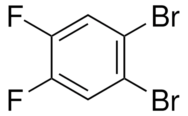 1,2-Dibromo-4,5-difluorobenzene structure, CAS 64695-78-9