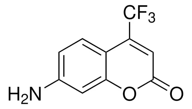 7-Amino-4-(trifluoromethyl)coumarin structure, CAS 53518-15-3