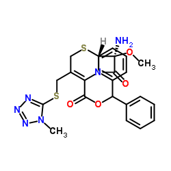 7beta-Amino-7alfa-methoxy-3-{[(1-methyl-1H-tetrazol-5-yl)thio]-3-cephem-4-carboxylate} Diphenylmethyl structure, CAS 56610-72-1