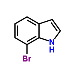 7-Bromoindole structure, CAS 51417-51-7