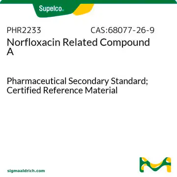 7-Chloro-1,4-dihydro-1-ethyl-6-fluoro-4-oxo-3-quinolinecarboxylic acid structure, CAS 68077-26-9