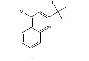 7-Chloro-4-hydroxy-2-(trifluoromethyl)quinoline structure, CAS 57124-20-6