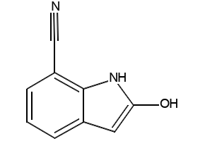 7-Cyanooxindole structure, CAS 380427-40-7