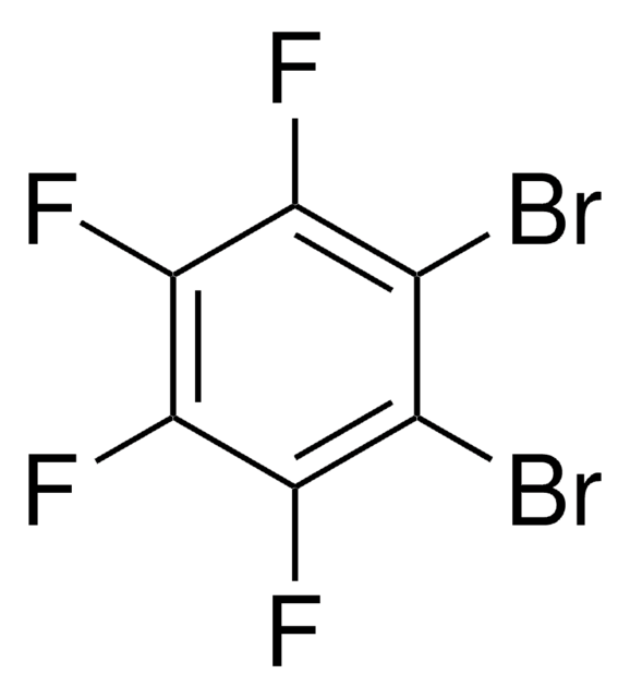 1,2-Dibromotetrafluorobenzene structure, CAS 827-08-7