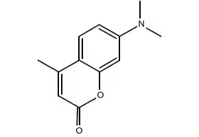 7-Dimethylamino-4-methylcoumarine structure, CAS 87-01-4