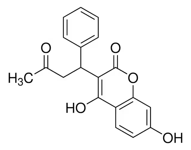 7-Hydroxywarfarin structure, CAS 17834-03-6
