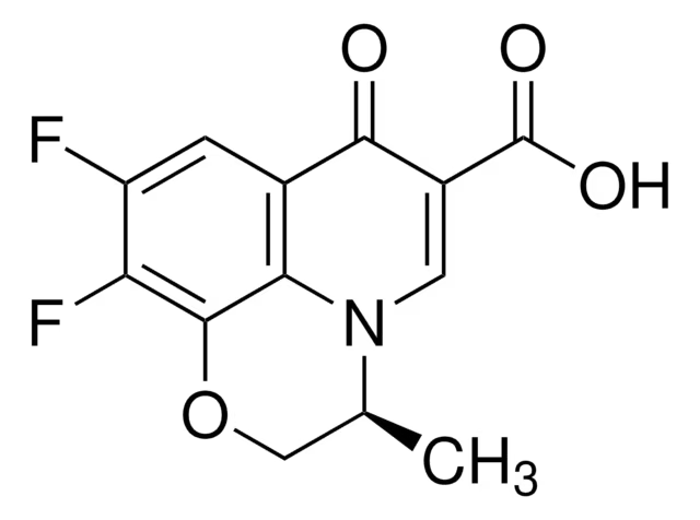 8,9-difluoro-3-methyl-6-oxo-2,3-dihydro-6H-1-oxa-3a-aza-phenalene-5-carboxylic acid structure, CAS 100986-89-8