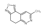 8,9-Dihydro-3-methyl-1,2,5-oxadiazolo[3,4-f]cinnoline structure, CAS 216218-93-8