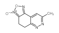 8,9-Dihydro-3-methyl-1,2,5-oxadiazolo[3,4-f]cinnoline-7-oxide structure, CAS 306935-60-4