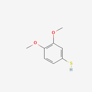 3,4-Dimethoxythiophenol structure, CAS 700-96-9