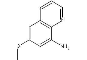 8-Amino-6-methoxyquinoline structure, CAS 90-52-8