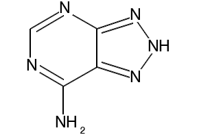 8-Azaadenine structure, CAS 1123-54-2