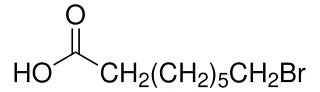 8-Bromooctanoic acid structure, CAS 17696-11-6