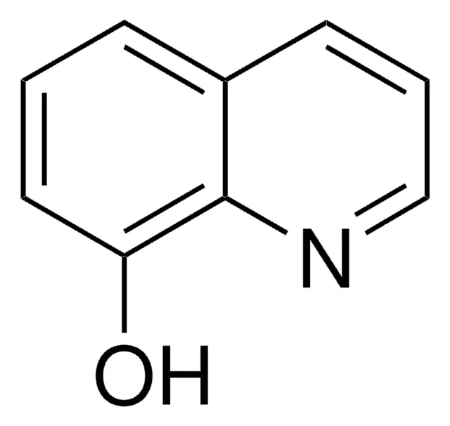 8-Hydroxyquinoline structure, CAS 148-24-3