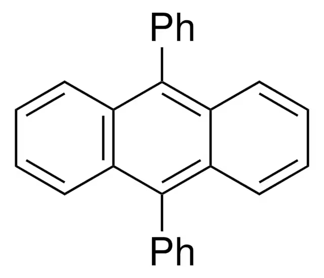 9,10-Diphenylanthracene structure, CAS 1499-10-1