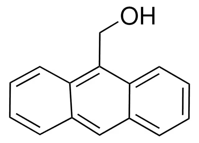 9-Anthracene methanol structure, CAS 1468-95-7