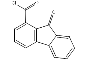 9-Fluorenone-1-carboxylic acid structure, CAS 1573-92-8