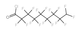 9H-Hexadecafluorononanoyl chloride structure, CAS 423-95-0