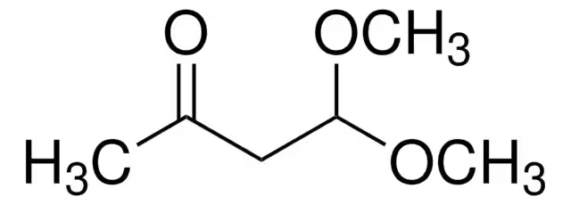 Acetylacetaldehyde dimethyl acetal structure, CAS 5436-21-5