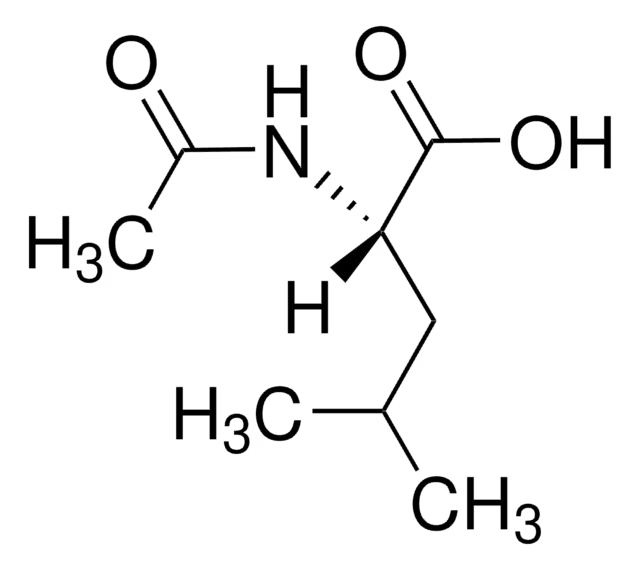 Ac-Leu-OH structure, CAS 1188-21-2