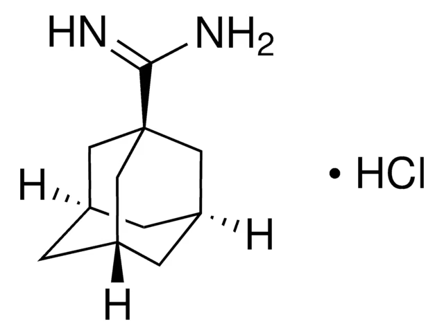 Adamantane-1-carboxamidine hydrochloride structure, CAS 50417-14-6