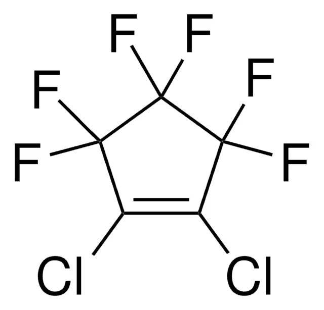 1,2-Dichlorohexafluorocyclopent-1-ene structure, CAS 706-79-6