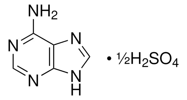 Adenine sulfate structure, CAS 321-30-2