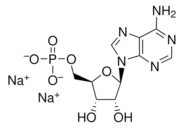 Adenosine 5'-monophosphate disodium salt structure, CAS 4578-31-8