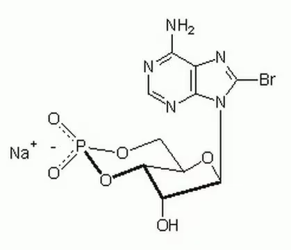 Adenosine 5'-monophosphate sodium salt structure, CAS 13474-03-8