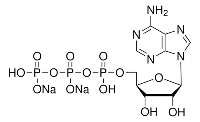 Adenosine 5'-triphosphate, disodium salt structure, CAS 987-65-5