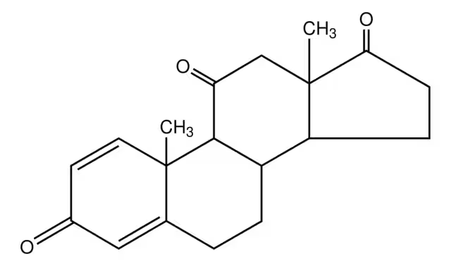 Adrenosterone structure, CAS 382-45-6
