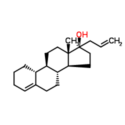 Allylestrenol structure, CAS 432-60-0