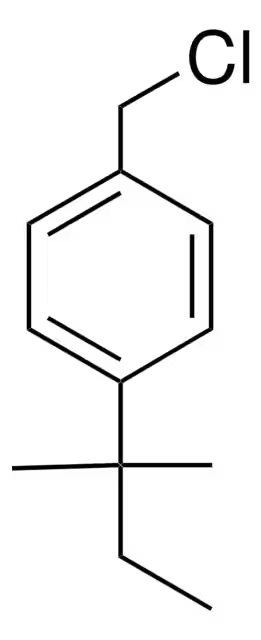 alpha-Chloro-4-(tert-pentyl)toluene structure, CAS 28162-11-0